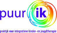 Logo puur ik, praktijk voor integratieve kinder-, jeugdtherapie en mindfulness